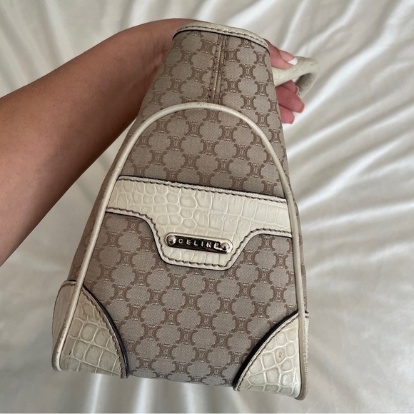 Beautiful monogram vintage Celine shoulder bag - Picture 12 of 16